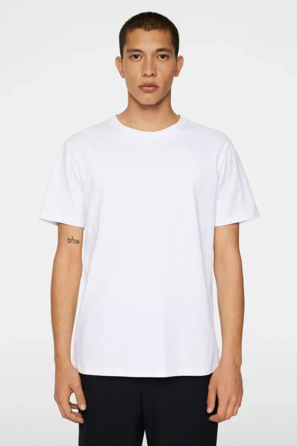 T-shirts | Överdelar-J.Lindeberg Sid Basic T-Shirt White