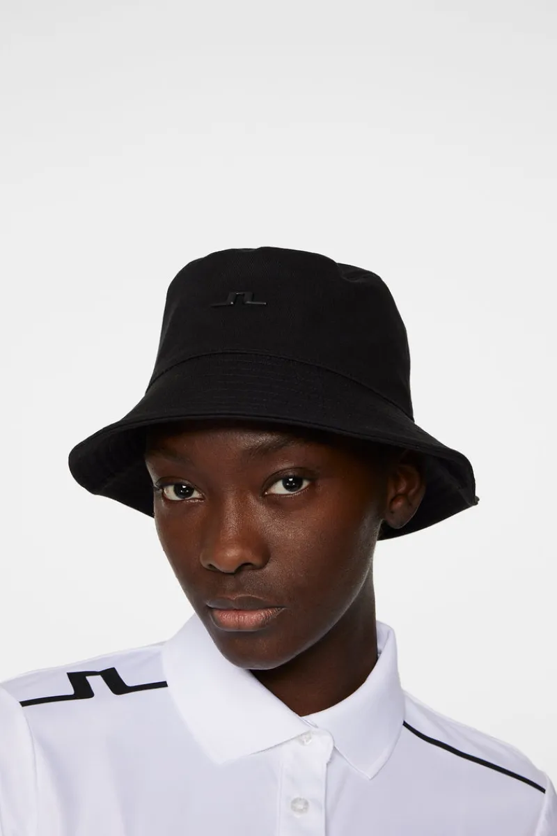 Golf | Accessoarer-J.Lindeberg Siri Bucket Hat Black
