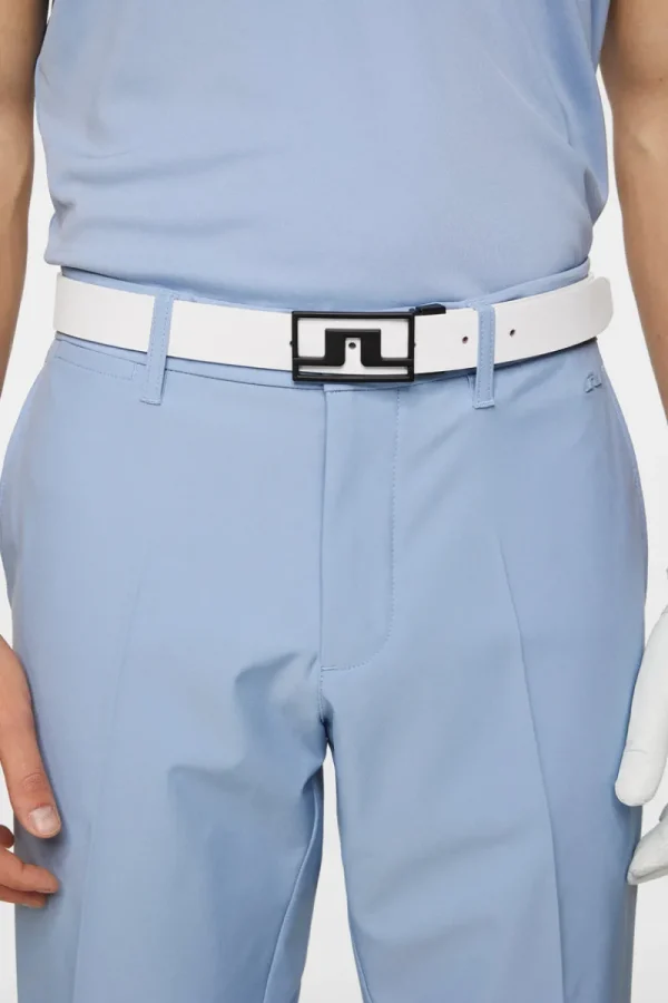 Golf | Golfbälten-J.Lindeberg Slater Leather Belt Azalea