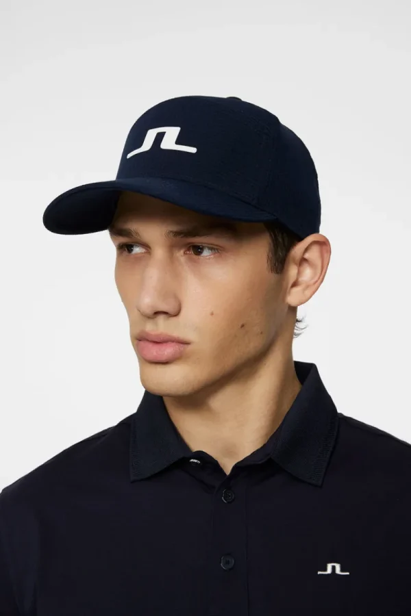 Golf | Golfkepsar-J.Lindeberg Split Cap JL Navy
