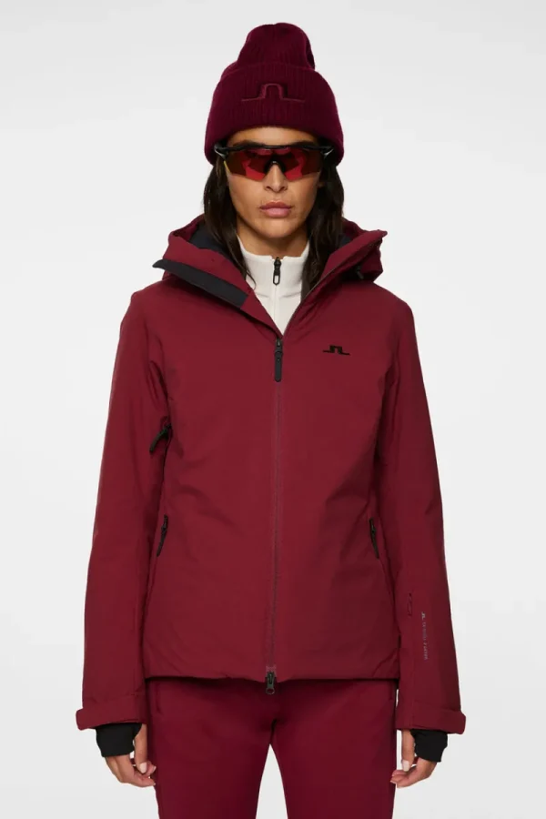 Ski | Jackor-J.Lindeberg Starling Jacket Cabernet
