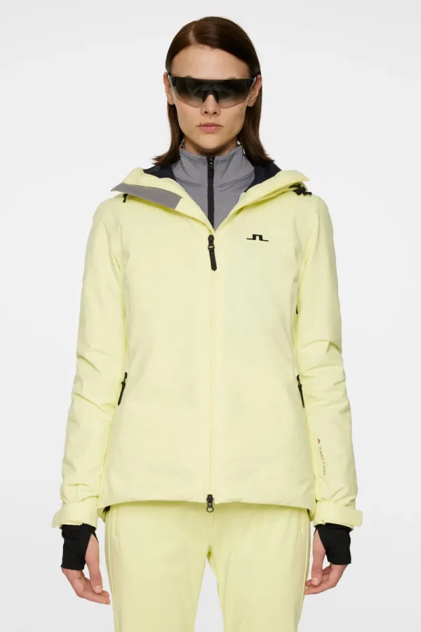 Ski | Jackor-J.Lindeberg Starling Jacket Pale Lime Yellow