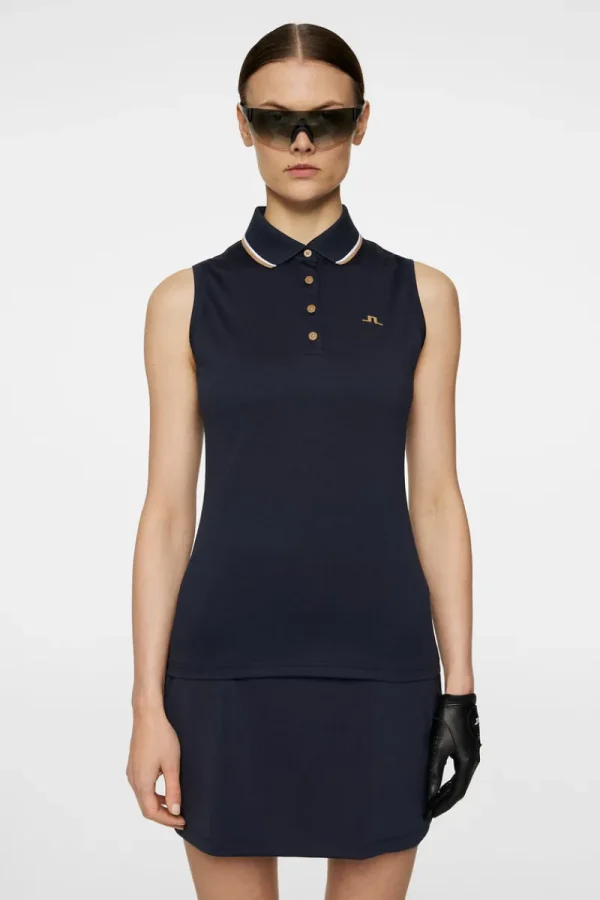 Golf | Linnen-J.Lindeberg Swing Sleeveless Top JL Navy