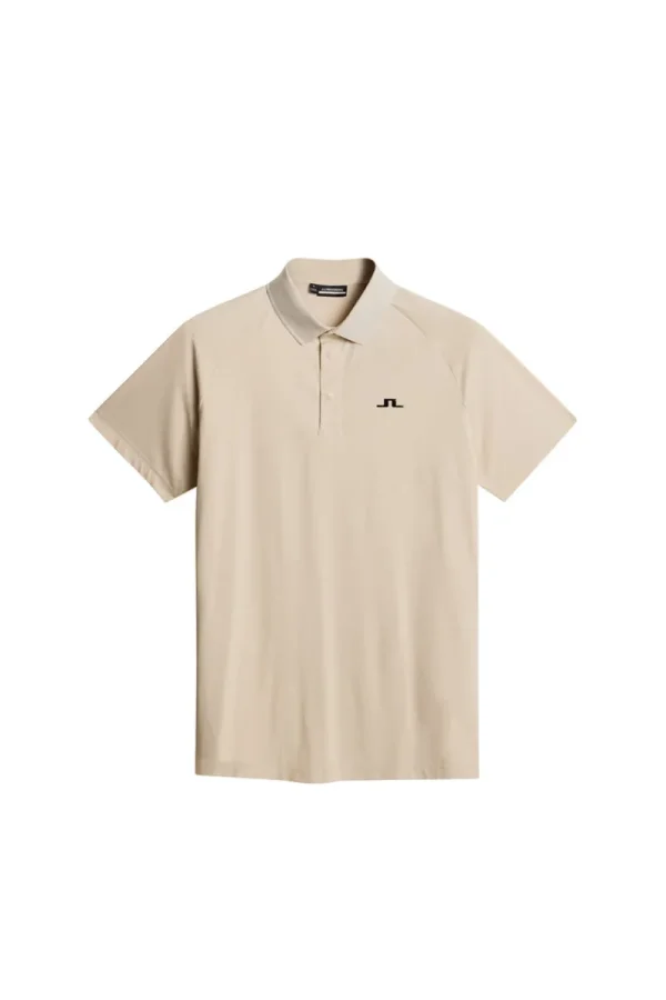 Golf | Pikétröjor-J.Lindeberg Tech Hybrid Polo Moonbeam