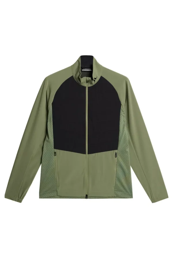 Golf | Jackor-J.Lindeberg Tech Hybrid Softshell Jacket Oil Green