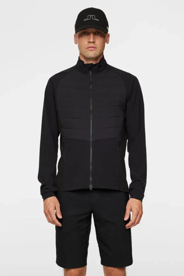 Golf | Jackor-J.Lindeberg Tech Hybrid Softshell Jacket Black