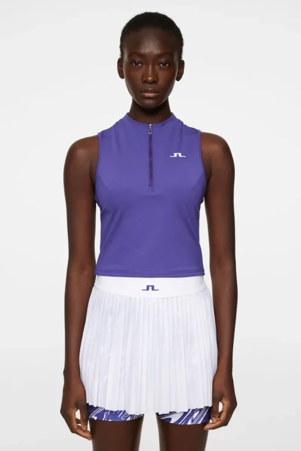 Överdelar | Tennis-J.Lindeberg Tessa Top Deep Wisteria