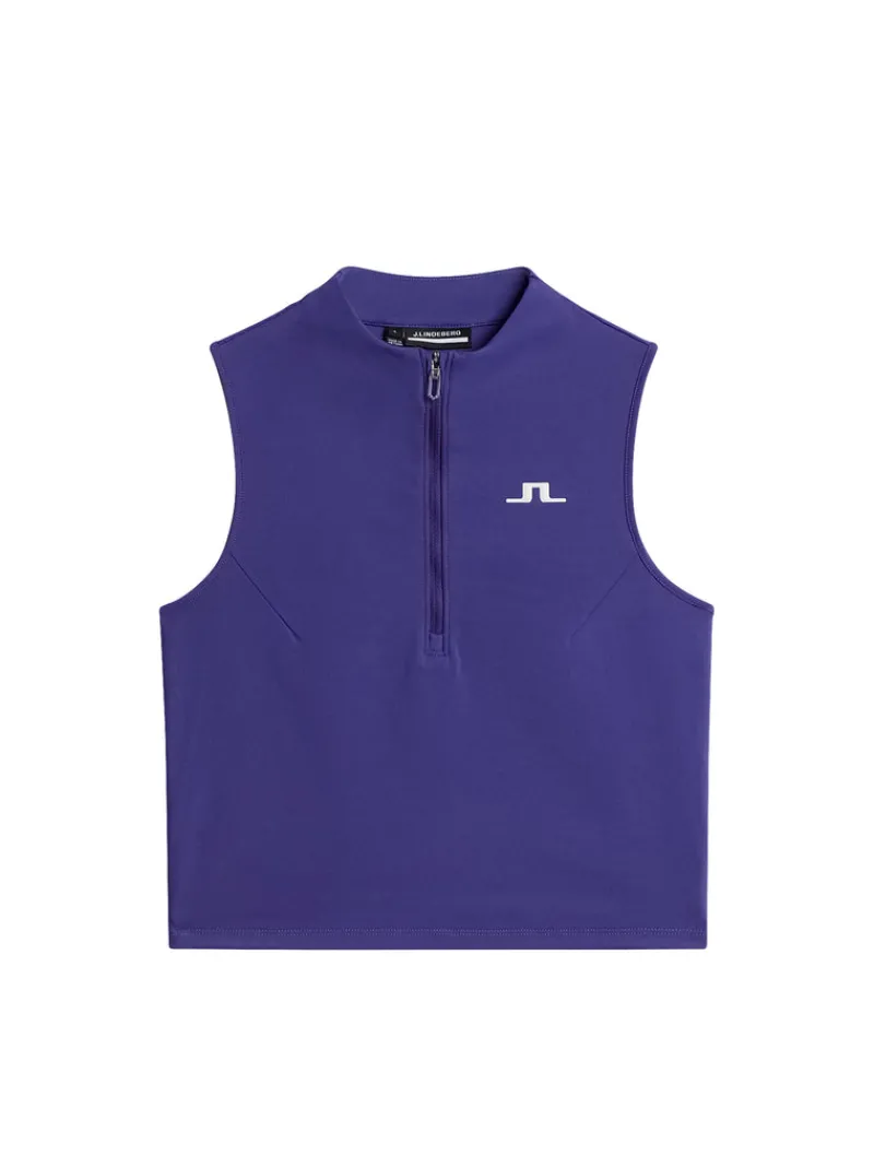 Överdelar | Tennis-J.Lindeberg Tessa Top Deep Wisteria