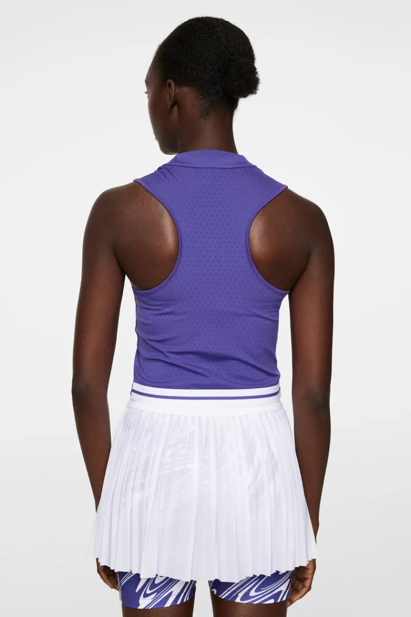Överdelar | Tennis-J.Lindeberg Tessa Top Deep Wisteria