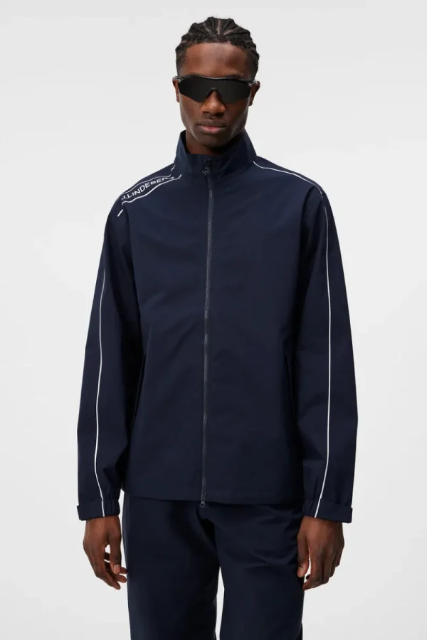 Jackor-J.Lindeberg Theo Rain Jacket JL Navy