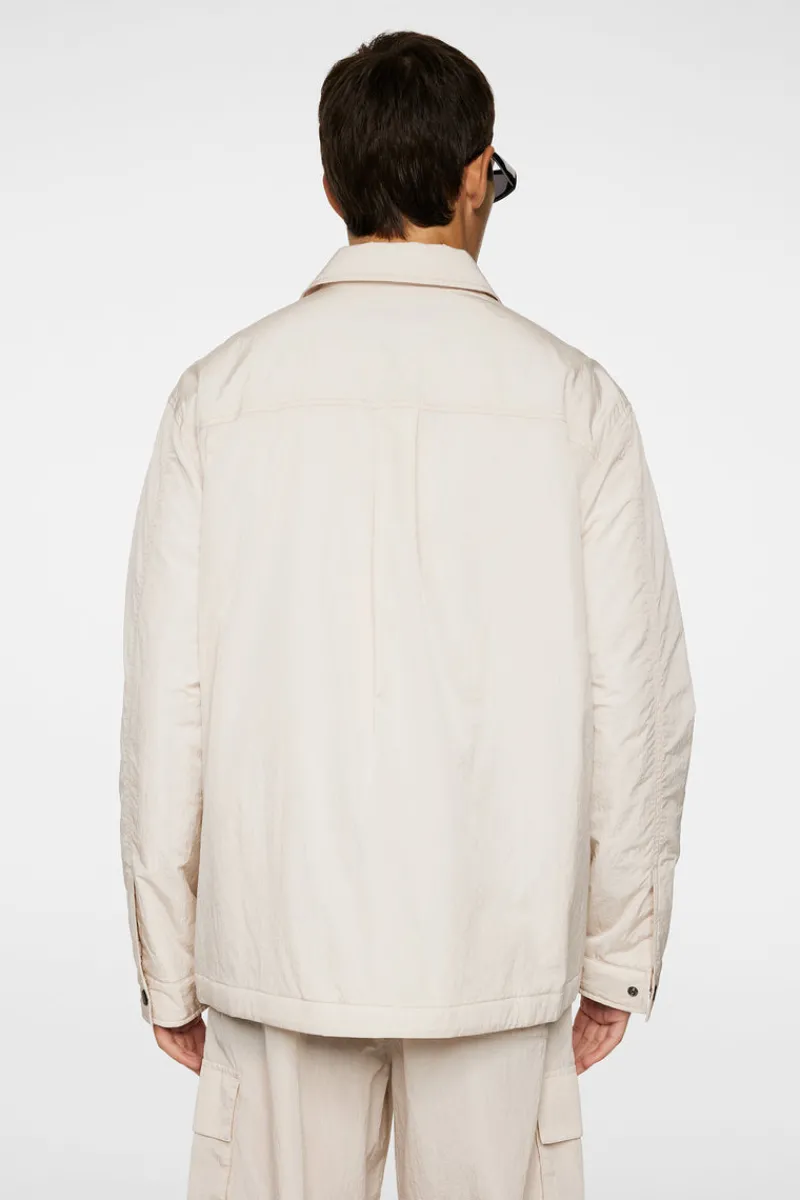 Jackor | Ytterkläder-J.Lindeberg Tibor Tech Overshirt Moonbeam