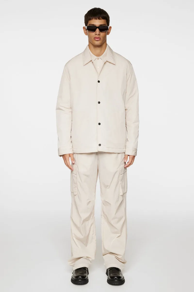 Jackor | Ytterkläder-J.Lindeberg Tibor Tech Overshirt Moonbeam