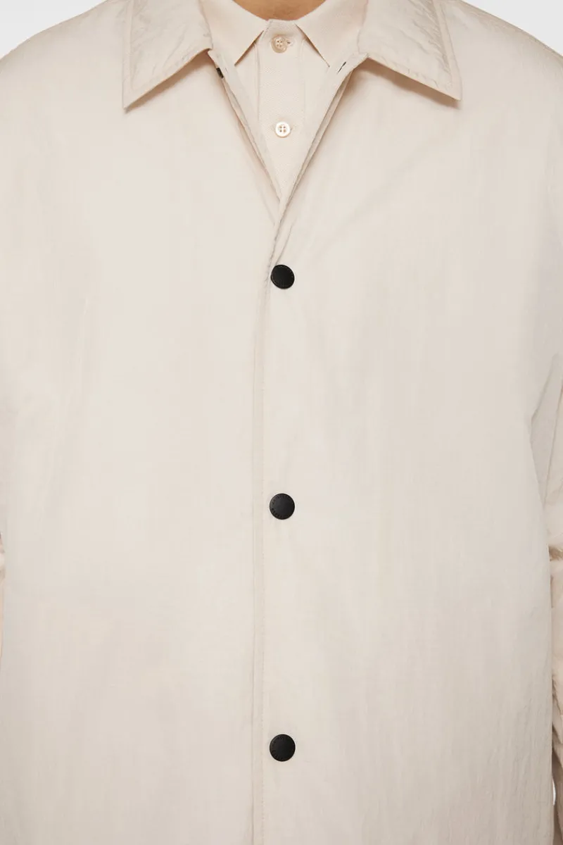 Jackor | Ytterkläder-J.Lindeberg Tibor Tech Overshirt Moonbeam