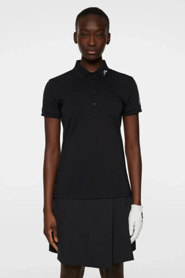 Golf | Överdelar-J.Lindeberg Tour Tech Golf Polo Black