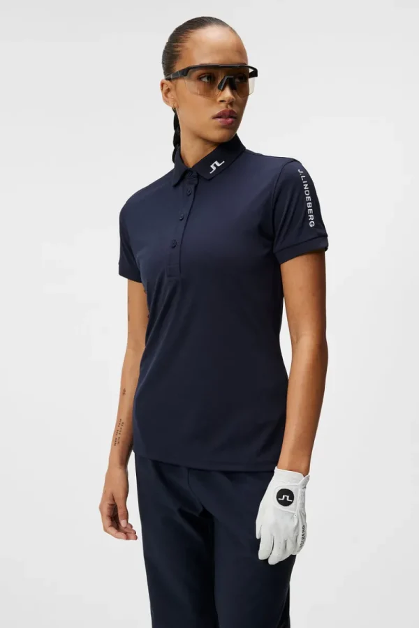 Golf | Överdelar-J.Lindeberg Tour Tech Golf Polo JL Navy