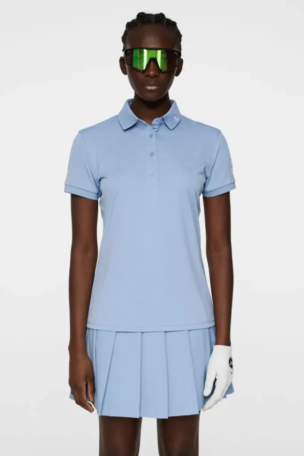 Golf | Överdelar-J.Lindeberg Tour Tech Polo Rain Washed