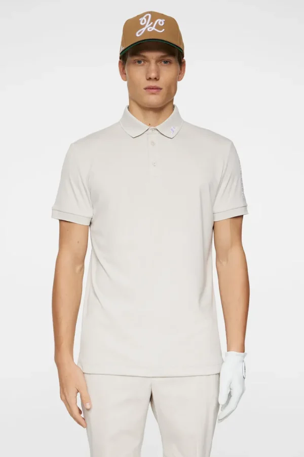Golf | Pikétröjor-J.Lindeberg Tour Tech Polo Moonbeam