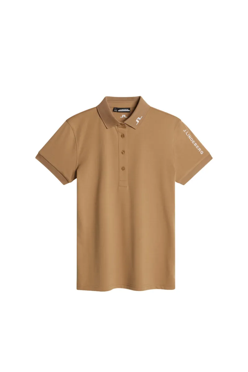 Golf | Överdelar-J.Lindeberg Tour Tech Polo Tigers Eye