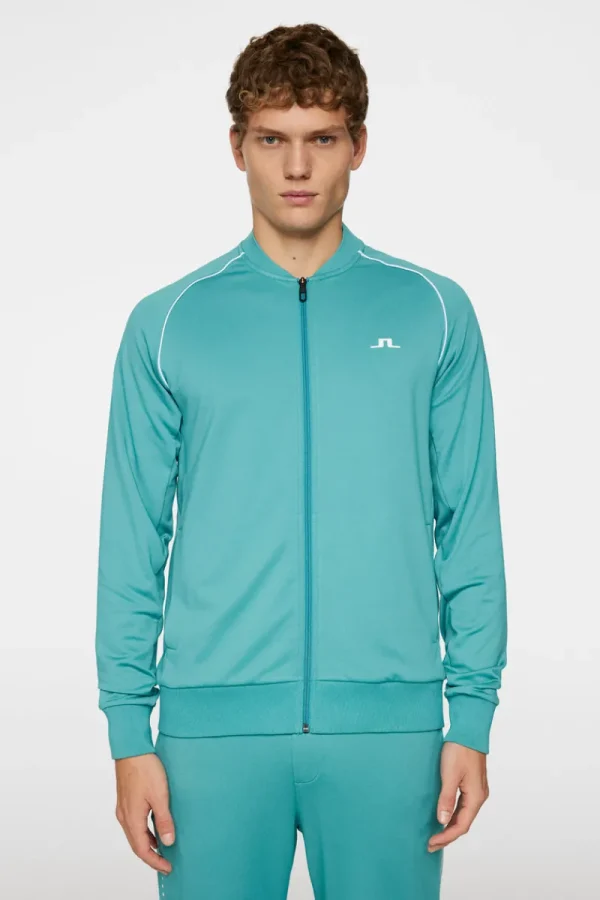 Tennis | Tröjor-J.Lindeberg Traven Track Jacket Teal
