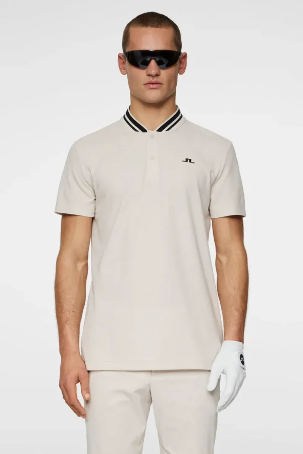 Golf | Pikétröjor-J.Lindeberg Tyson Polo Moonbeam