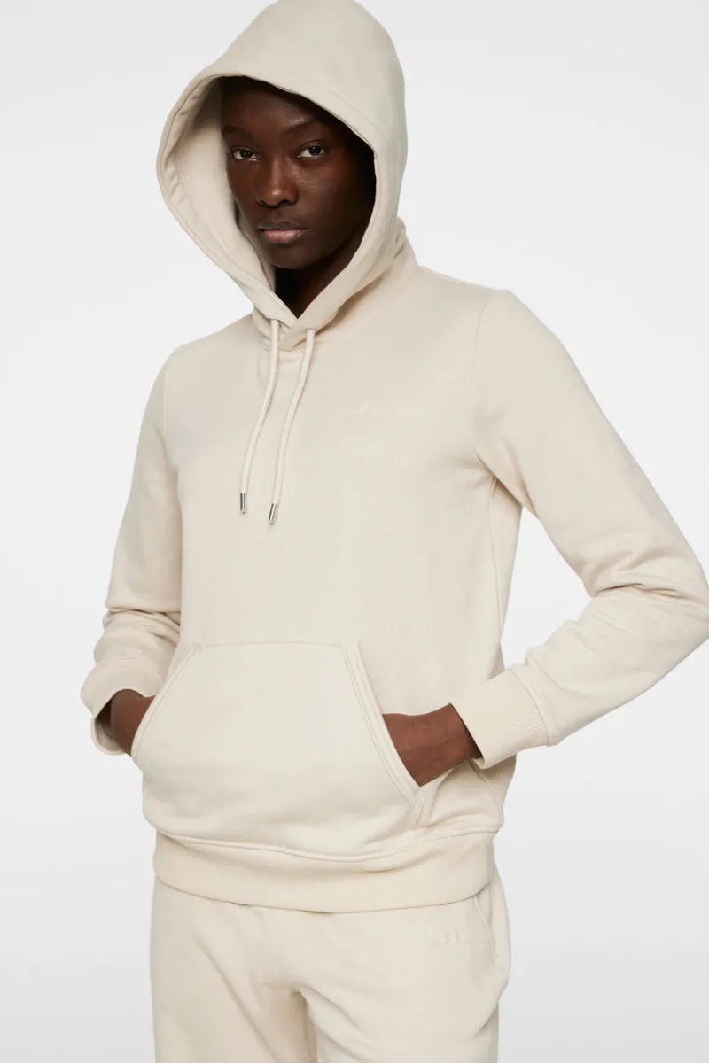 Active | Hoodies-J.Lindeberg W Alpha Hood Moonbeam