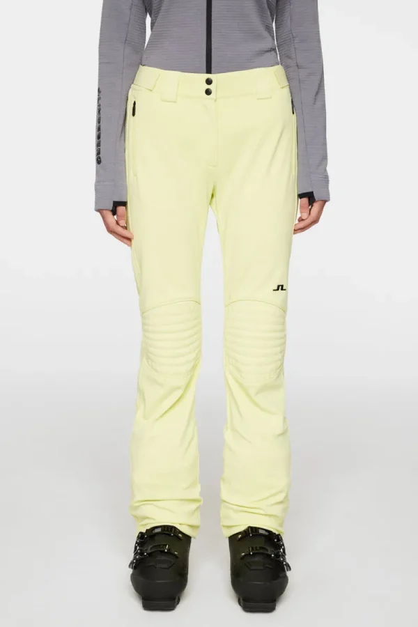 Ski | Underdelar-J.Lindeberg W Stanford Pant Pale Lime Yellow