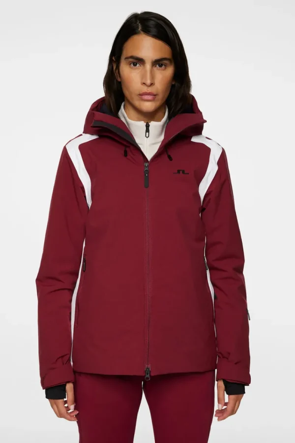 Ski | Jackor-J.Lindeberg Wera Jacket Cabernet