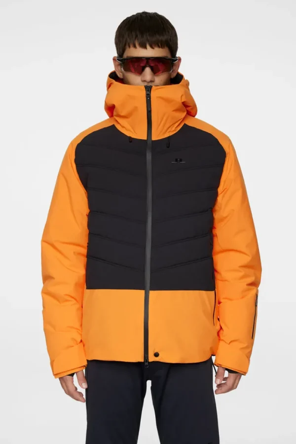 Ski | Jackor-J.Lindeberg Woody Jacket Persimmon Orange