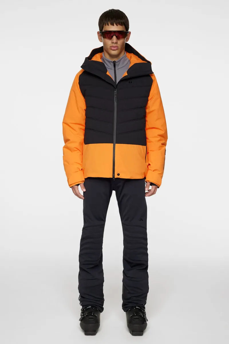 Ski | Jackor-J.Lindeberg Woody Jacket Persimmon Orange