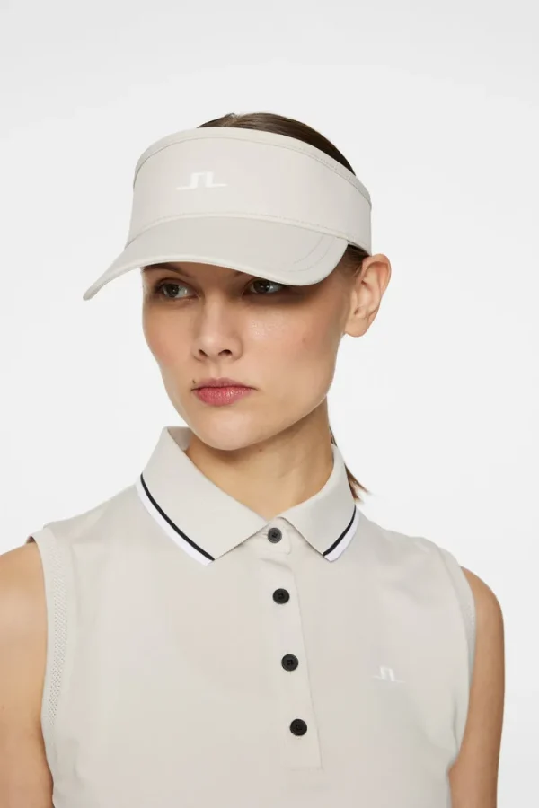 Golf | Golfkepsar-J.Lindeberg Yada Visor Moonbeam