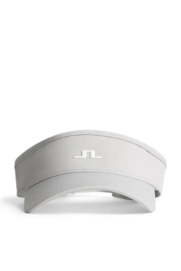 Golf | Golfkepsar-J.Lindeberg Yaden Visor Light Grey Melange