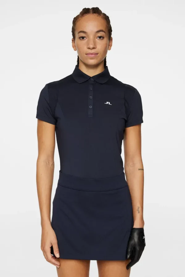 Golf | Överdelar-J.Lindeberg Zuri Top JL Navy